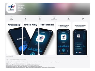 Amur FM — Uzbek Online Radio for the U.S. Diaspora